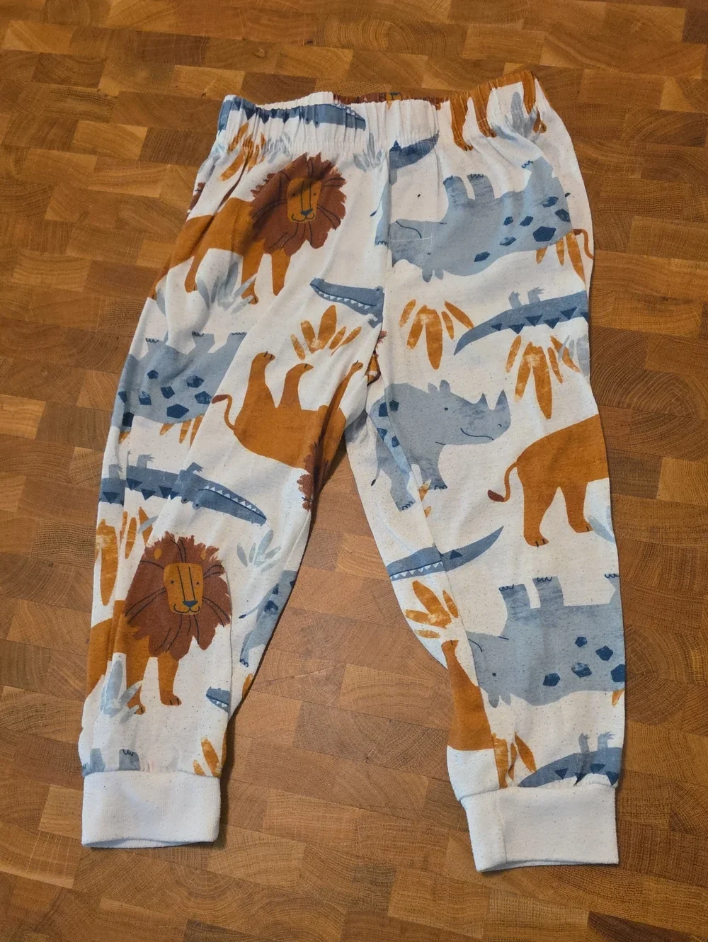 Carter's Safari Animal Joggers - Blue & Brown